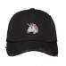 UNICORN Distressed Dad Hat Embroidered Unicorn Emoji Caps  Many Colors  eb-62125637